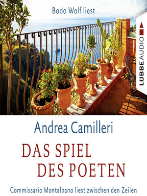 cover image of Das Spiel des Poeten--Commissario Montalbano--Commissario Montalbano liest zwischen den Zeilen, Band 16